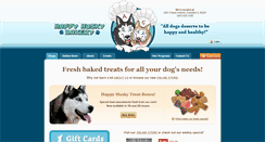 Desktop Screenshot of happyhuskybakery.com